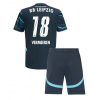 RB Leipzig Arthur Vermeeren #18 Tredje sæt Børn 2024-25 Kortærmet (+ Korte bukser)